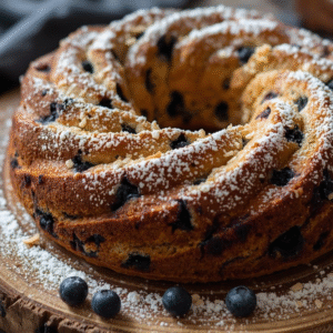 Almond Blueberry Cake Gluten Free